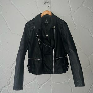 Atmosphere Black Faux Leather Jacket